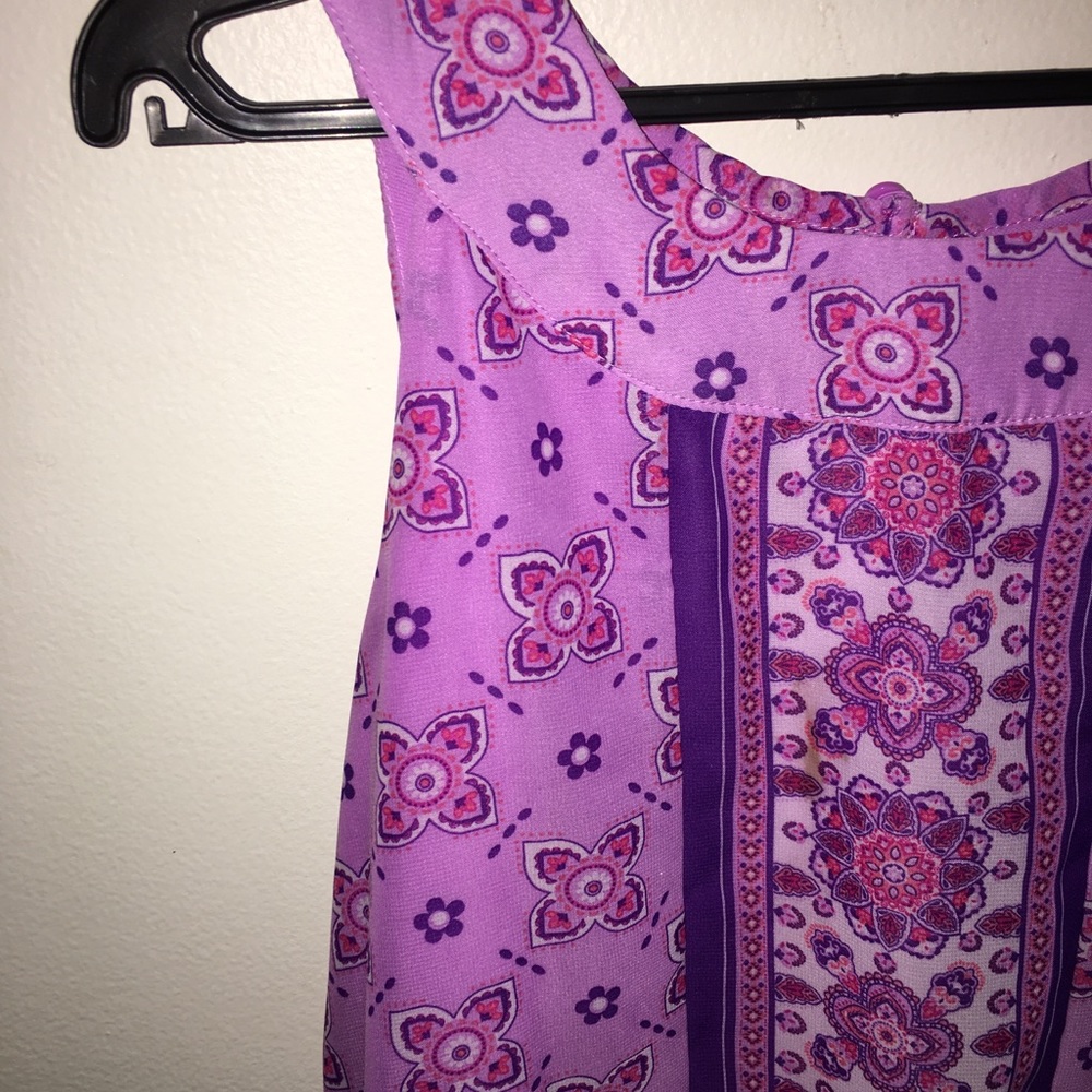 A beautiful dress purple dress